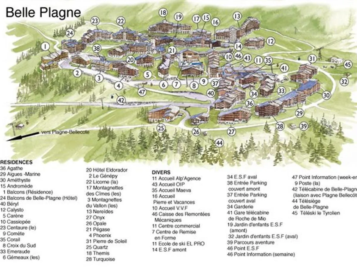 Appartement Fonctionnel Skis Aux Pieds Avec Balcon - Fr-1-181-2296 La Plagne-Tarentaise 0*,